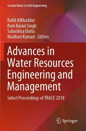 AlKhaddar / Kumari / Singh |  Advances in Water Resources Engineering and Management | Buch |  Sack Fachmedien