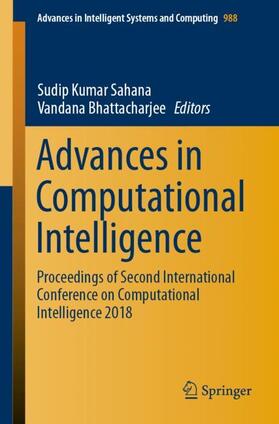 Bhattacharjee / Sahana |  Advances in Computational Intelligence | Buch |  Sack Fachmedien