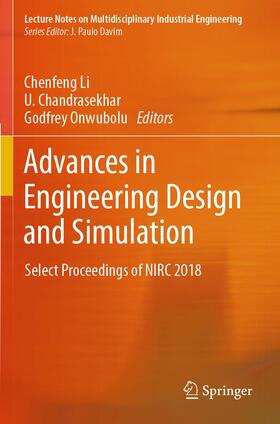 Li / Onwubolu / Chandrasekhar |  Advances in Engineering Design and Simulation | Buch |  Sack Fachmedien