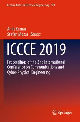 Mozar / Kumar |  ICCCE 2019 | Buch |  Sack Fachmedien