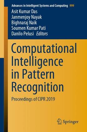 Das / Nayak / Pelusi |  Computational Intelligence in Pattern Recognition | Buch |  Sack Fachmedien