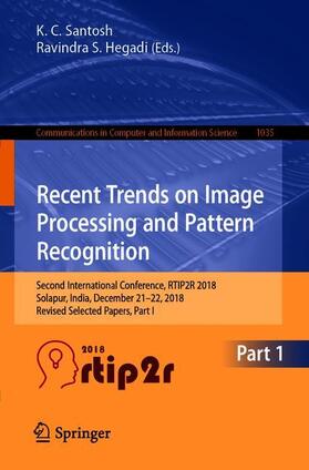 Hegadi / Santosh |  Recent Trends in Image Processing and Pattern Recognition | Buch |  Sack Fachmedien