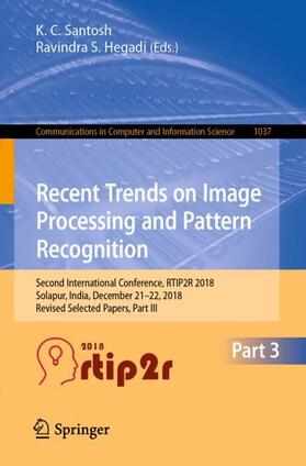 Hegadi / Santosh |  Recent Trends in Image Processing and Pattern Recognition | Buch |  Sack Fachmedien