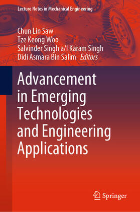 Saw / Woo / a / l Karam Singh |  Advancement in Emerging Technologies and Engineering Applications | eBook | Sack Fachmedien