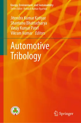 Katiyar / Bhattacharya / Patel |  Automotive Tribology | eBook | Sack Fachmedien