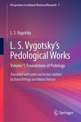 Vygotsky |  L. S. Vygotsky's Pedological Works | Buch |  Sack Fachmedien