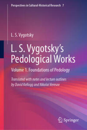 Vygotsky |  L. S. Vygotsky's Pedological Works | eBook | Sack Fachmedien