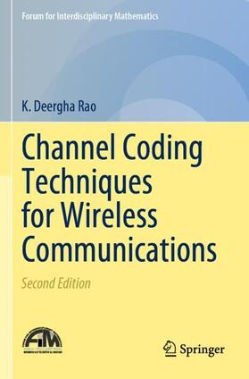 Rao |  Channel Coding Techniques for Wireless Communications | Buch |  Sack Fachmedien