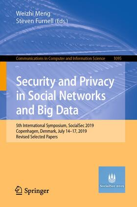 Furnell / Meng |  Security and Privacy in Social Networks and Big Data | Buch |  Sack Fachmedien