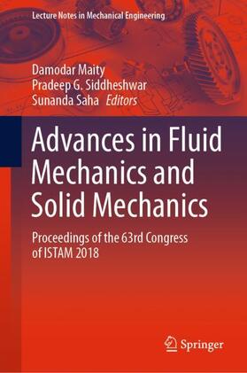 Maity / Saha / Siddheshwar |  Advances in Fluid Mechanics and Solid Mechanics | Buch |  Sack Fachmedien