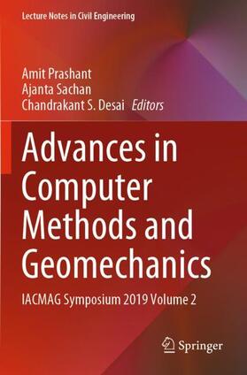 Prashant / Desai / Sachan |  Advances in Computer Methods and Geomechanics | Buch |  Sack Fachmedien