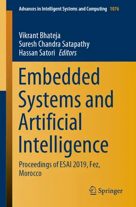 Bhateja / Satapathy / Satori |  Embedded Systems and Artificial Intelligence | eBook | Sack Fachmedien