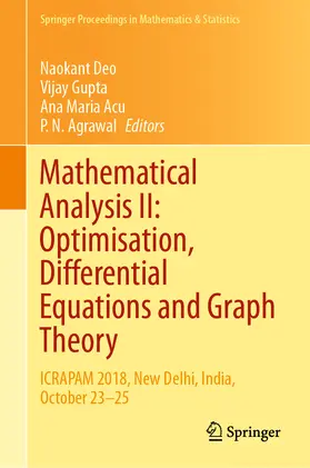 Deo / Gupta / Acu |  Mathematical Analysis II: Optimisation, Differential Equations and Graph Theory | eBook | Sack Fachmedien