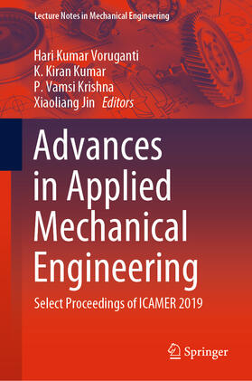 Voruganti / Kumar / Krishna |  Advances in Applied Mechanical Engineering | eBook | Sack Fachmedien