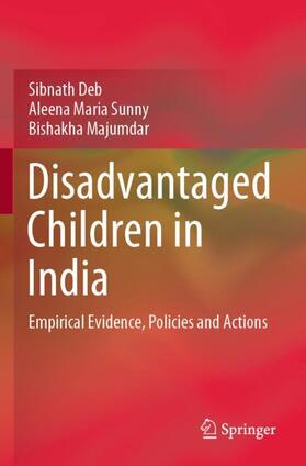 Deb / Sunny / Majumdar |  Disadvantaged Children in India | Buch |  Sack Fachmedien