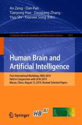 Zeng / Pan / Song |  Human Brain and Artificial Intelligence | Buch |  Sack Fachmedien