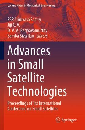 Sastry / Rao / CV |  Advances in Small Satellite Technologies | Buch |  Sack Fachmedien