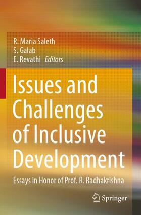 Saleth / Revathi / Galab |  Issues and Challenges of Inclusive Development | Buch |  Sack Fachmedien
