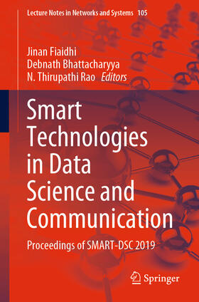 Fiaidhi / Bhattacharyya / Rao |  Smart Technologies in Data Science and Communication | eBook | Sack Fachmedien