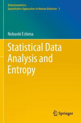 Eshima |  Statistical Data Analysis and Entropy | Buch |  Sack Fachmedien