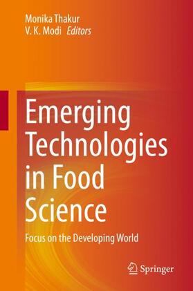 Modi / Thakur |  Emerging Technologies in Food Science | Buch |  Sack Fachmedien