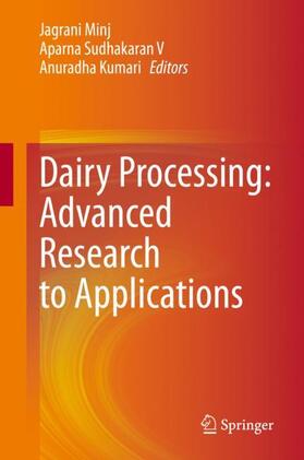 Minj / Kumari / Sudhakaran V |  Dairy Processing: Advanced Research to Applications | Buch |  Sack Fachmedien