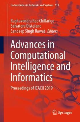 Chillarige / Rawat / Distefano |  Advances in Computational Intelligence and Informatics | Buch |  Sack Fachmedien