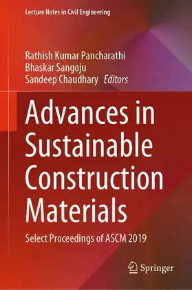 Pancharathi / Sangoju / Chaudhary |  Advances in Sustainable Construction Materials | eBook | Sack Fachmedien