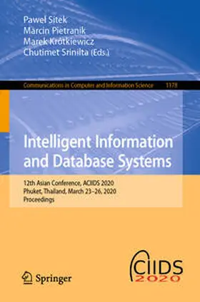 Sitek / Pietranik / Krótkiewicz |  Intelligent Information and Database Systems | eBook | Sack Fachmedien