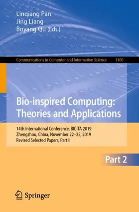 Pan / Qu / Liang | Bio-inspired Computing: Theories and Applications | Buch | 978-981-15-3414-0 | sack.de