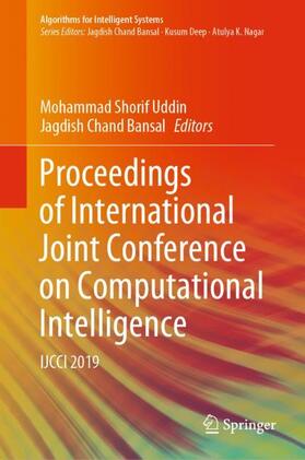 Bansal / Uddin |  Proceedings of International Joint Conference on Computational Intelligence | Buch |  Sack Fachmedien