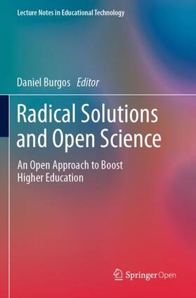 Burgos |  Radical Solutions and Open Science | Buch |  Sack Fachmedien
