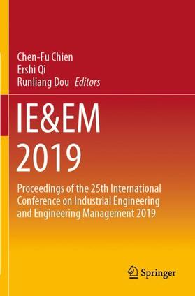 Chien / Dou / Qi |  IE&EM 2019 | Buch |  Sack Fachmedien