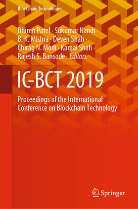 Patel / Nandi / Mishra |  IC-BCT 2019 | eBook | Sack Fachmedien