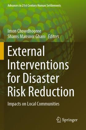 Ghani / Chowdhooree |  External Interventions for Disaster Risk Reduction | Buch |  Sack Fachmedien