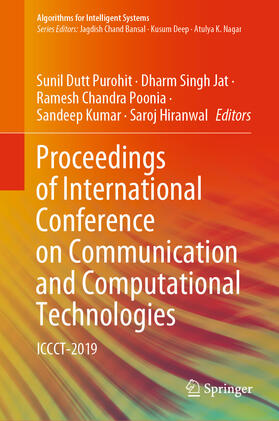 Purohit / Singh Jat / Poonia |  Proceedings of International Conference on Communication and Computational Technologies | eBook | Sack Fachmedien