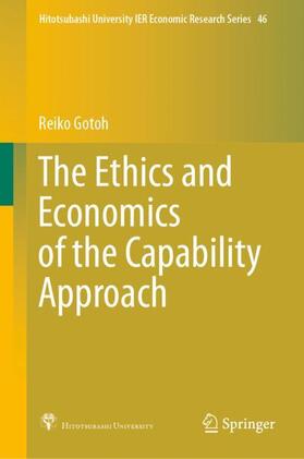 Gotoh |  The Ethics and Economics of the Capability Approach | Buch |  Sack Fachmedien