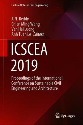 Reddy / Wang / Luong |  Icscea 2019 | Buch |  Sack Fachmedien