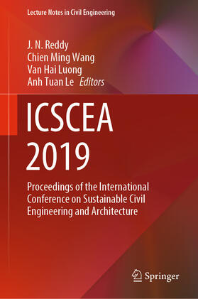 Reddy / Wang / Luong |  ICSCEA 2019 | eBook | Sack Fachmedien
