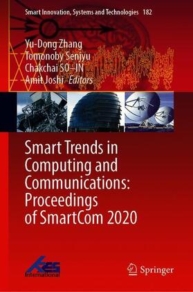 Zhang / Joshi / Senjyu |  Smart Trends in Computing and Communications: Proceedings of SmartCom 2020 | Buch |  Sack Fachmedien