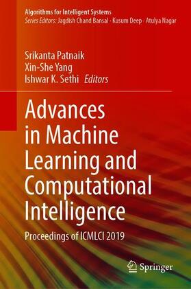 Patnaik / Sethi / Yang |  Advances in Machine Learning and Computational Intelligence | Buch |  Sack Fachmedien