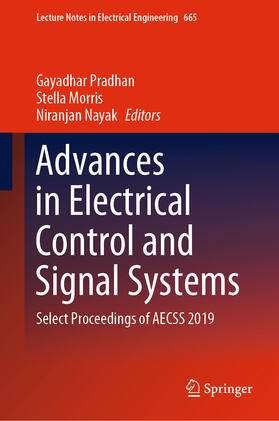 Pradhan / Morris / Nayak |  Advances in Electrical Control and Signal Systems | eBook | Sack Fachmedien