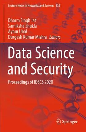 Jat / Mishra / Shukla |  Data Science and Security | Buch |  Sack Fachmedien