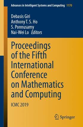 Giri / Lo / Ho |  Proceedings of the Fifth International Conference on Mathematics and Computing | Buch |  Sack Fachmedien