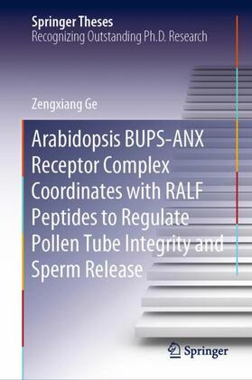 Ge |  Arabidopsis BUPS-ANX Receptor Complex Coordinates with RALF Peptides to Regulate Pollen Tube Integrity and Sperm Release | Buch |  Sack Fachmedien