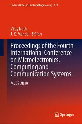 Nath / Mandal |  Proceedings of the Fourth International Conference on Microelectronics, Computing and Communication Systems | eBook | Sack Fachmedien