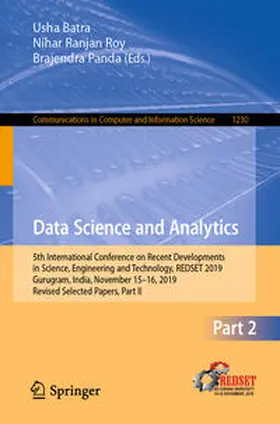 Batra / Roy / Panda | Data Science and Analytics | E-Book | sack.de