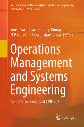 Sachdeva / Kumar / Yadav |  Operations Management and Systems Engineering | eBook | Sack Fachmedien