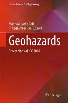 Raghuveer Rao / Latha Gali |  Geohazards | Buch |  Sack Fachmedien