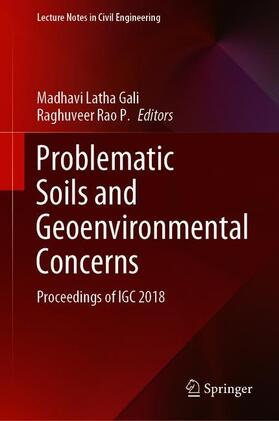 Raghuveer Rao / Latha Gali |  Problematic Soils and Geoenvironmental Concerns | Buch |  Sack Fachmedien